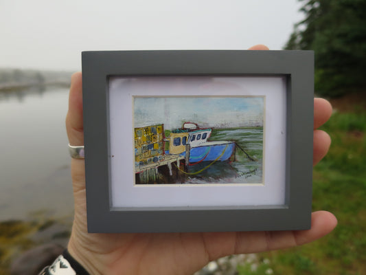 Lobster Boat at Boutliers Cove
