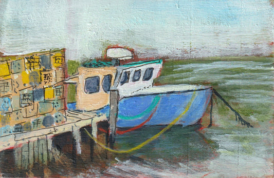 Lobster Boat at Boutliers Cove
